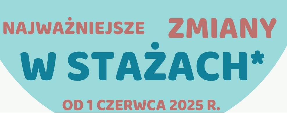 Zdjęcie artykułu Zmiany w stażach